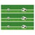 Contours de gâteaux - Terrain de Foot