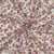Tissu Popeline de Coton digital Shania floraison printanière sur fond Blanc cassé