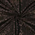 Tissu Jacquard Fiona Léopard Bronze sur fond Noir