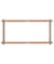 Cadre Rotatif pour Tapisserie à Clipser – 60,9 x 30,4 cm - Milward Marron
