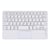 Clavier Pour Tablette Bluetooth Sans Fil Avec Pavé Tactile Léger Et Silencieux Blanc YONIS