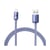 Baseus Câble Lightning vers USB 20W Modèle Crystal Shine Charge et Synchronisation 1,2m Lavande