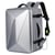 Sac À Dos Ordinateur Grande Capacité Imperméable Avec Port USB Gris 2 YONIS