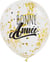 3 BALLONS BONNE ANNEE