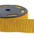 Bobine 10m élastique monte jupe coton 70mm jaune or