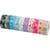 Ruban adhésif Washi Tape, L : 15 mm, 10x10 m/ 1 Pq.