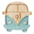 Lampe Veilleuse Van Bleu - Little Lights