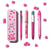 Set d'écriture BIC Summer Pink Box - Rose - Lot de 4