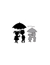 Die promenons sous la pluie