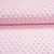 Tissu Doudou Ultra doux Pois Rose layette Au mètre