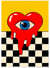Affiche Coeur hypnotique | A3 : 29,7x42cm
