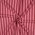 Tissu Popeline de Coton Rayures Roses sur fond Rouge foncé