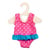 Maillot de bain a pois 1 piece 35/45 cm - heless - vetement poupee - habit poupon (28)