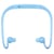 Casque Sport Étanche Sans Fil Avec Emplacement Micro SD Jusqu'à 8GB Rose Bleu YONIS