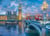 Puzzle 1000 pièces - Dominic Davison : Christmas Eve in London - Eurographics