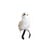 Chouette Blanche 22cm avec scratch - PartyPro - Beige