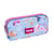 Trousse - 3 compartiments - Scolaire - Rectangulaire - 22x11x6,5cm - Milan