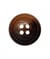 Carte de 4 boutons costume Marron 15mm - Union Knopf Marron