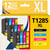 123CONSOMMABLES - T1285 - Cartouches d'encre Compatible avec EPSON T1285 Renard - pour EPSON Stylus T22 Office BX305F BX305FW SX125 SX130 SX230 (3 Noir / 3 Cyan / 3 Magenta / 3 Jaune) - 123CONSOMMABLES