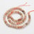 Fil de 47 perles ronde en pierre naturelle fabrication bijoux PIERRE DE LUNE 8 mm