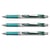 Lot de 3 Stylos roller encre gel rétractable Pentel EnergEL BL77 Pointe 0,7 mm Turquoise