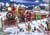 Puzzle 500 pièces - Santa Express Usa - Bluebird Puzzle