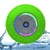 Enceinte Bluetooth Waterproof Mini Avec Lumière LED Radio FM Subwoofer Carte TF Ventouse Vert YONIS