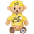 Peluche - Peluche Officielle Ours Tour de France Maillot et Casquette Vainqueur Étape jaune – 15 cm