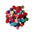 60 boutons en mélange coloris assorties scrapbooking couture FLEUR NACRE