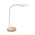 Lampe LED de bureau Flex Blanc et bois - CEP