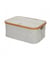 BOX PLIABLE Rayée Grise Canvas meets Bamboo - Prym Gris