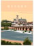 Affiche ville Nevers | A3 : 29,7x42cm