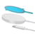 Avizar Kit MagSafe Chargeur MagSafe 15W Charge Rapide et Adaptateur Adhésif Magnétique Blanc