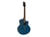 DIMAVERY Guitare Folk STW-50 Bleu Electro