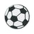 Petits objets en bois: Football, 3 cm, 6 pièces