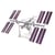 MetalEarth: ICONX - STATION SPATIALE INTERNATIONALE 7.75x5.76x4.53cm, maquette 3D en métal avec 3 feuilles multicolorées, en boîte 13,5x22x2cm, 14+
