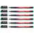 Lot de 6 Feutres permanents pointe biseau 1-3 mm - EDDING - Vert