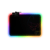Tapis de souris - Lumineux - Rétro éclairage RGB - Anti-dérapant - 30 x 23 cm