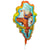 Ballon Aluminium Géant Hélium Dragon Ball Super - 45 cm
