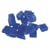 Rayher - Petits blocs de cire boîte 200g bleu royal