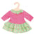 Robe fleurie a volants 35/45 cm - heless - habit poupon (35)