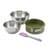 Set de 4 ustensiles de pâtisserie moule à manqué 2 bols et spatule Zenker Green Vision