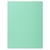 Paquet de 50 chemises 1 rabat SUPER 210 - 24x32cm - Vert clair - x 5 - Exacompta
