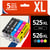 Pack 5 cartouches compatibles CANON PGI-525/CLI-526 - 123CONSOMMABLES