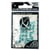 Ki-Sign - Strass thermocollant tissu Ø 6mm Bleu vert 35 pièces
