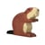 FIGURINE HOLZTIGER CASTOR 10 CM