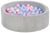 Piscine à balles 300 balles 90 cm bleu clair, rose clair, cappuccino - Velinda