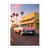 Affiche 50x70 cm - California Pink Cadillac - Philippe Hugonnard