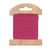 Ruban en coton, 1cm, Carte 3m, rose oeillet