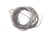 5 mètres de cordon élastique argenté diamètre 1 mm - création perles couture